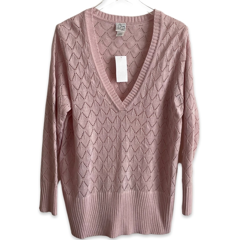 Baby Pink Fashion Bug Sweater
